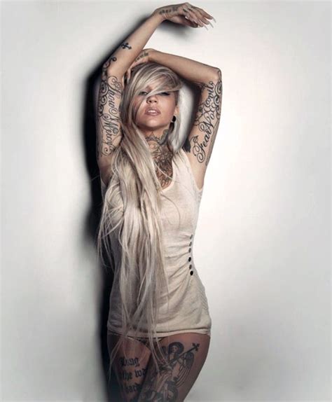 Sara Fabel Tattoo Photography Long Hair Styles Girl