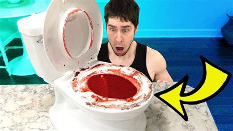 Bloody Toilet Challenge Youtube