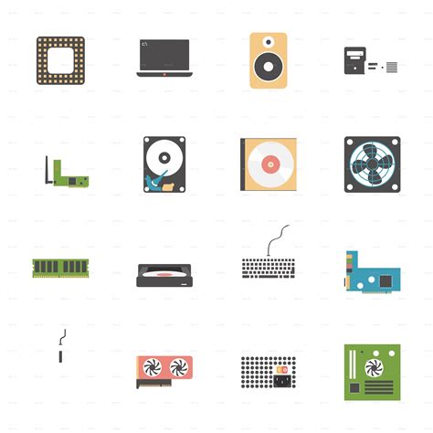 Computer Hardware Vector Png Computer Hardware Png Images Vector And