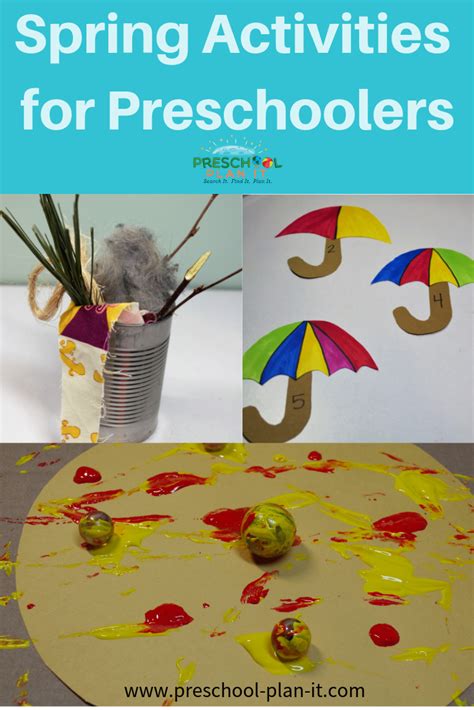 Free Spring Preschool Worksheets Mess For Less Craftsactvities And