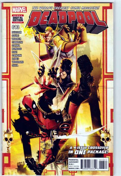 Deadpool 1 Vol 4 2016 Marvel