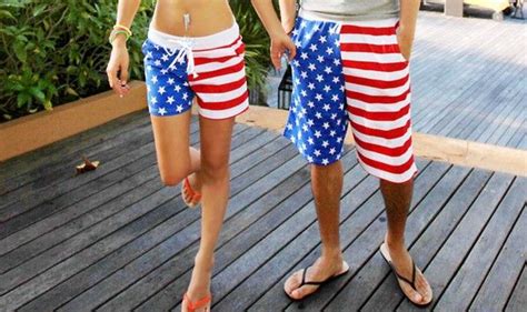 Matching bathing suits for couples. P.S. I Love You More Boutique | Stars & Stripes Matching ...