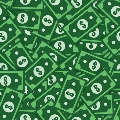 Dollar Seamless Pattern Money Dollar Pattern For Fabric Baby Clothes