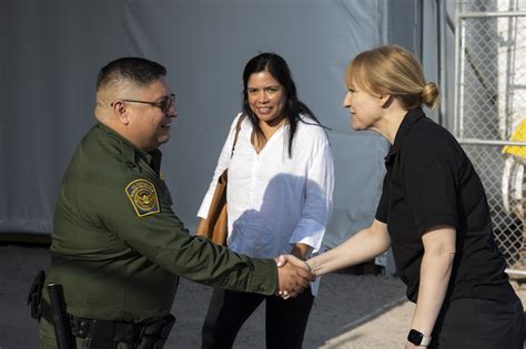 Dhs Acting Deputy Secretary Kristie Canegallo Visits The Border Patrol