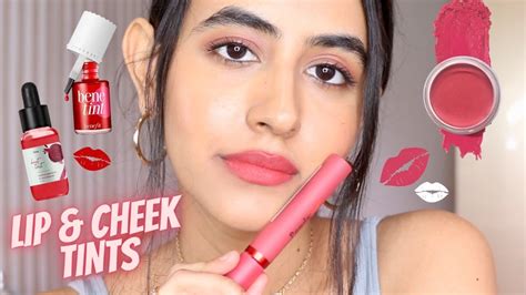 Lip Cheek Tints You Need With Lip Swatches Youtube