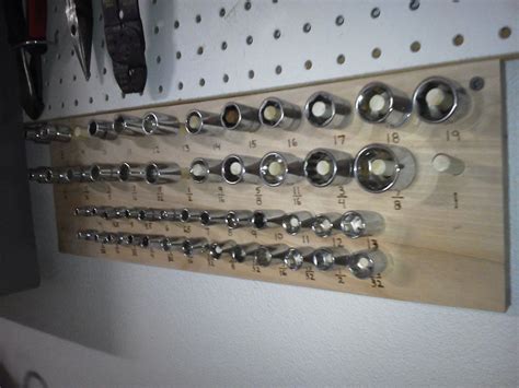 Check out our socket storage selection for the very best in unique or custom, handmade pieces from our plugs & charms shops. A Better Socket Organizer | Socket organizer, Garage tool organization, Garage organisation