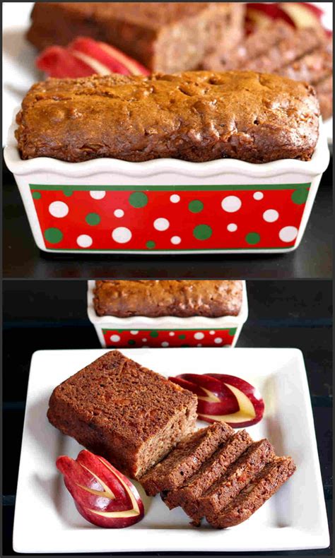 The color of this loaf comes from molasses which lends a deeper, more complex sweetness than sugar alone. VEGAN APPLE DATES BREAD | Date bread, Sweets recipes, Baking recipes
