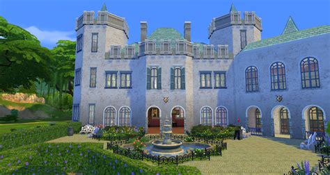 Simsdelsworld The Sims 4 Renaissance Castle