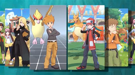 Pokemon Masters Every Trainer And Pokemon Pair In New Mobile Game Gamespot