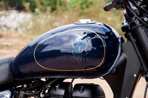 Do not forget to like the video and subscribe to get. This Custom Royal Enfield Thunderbird 500 Gets Indian Navy ...