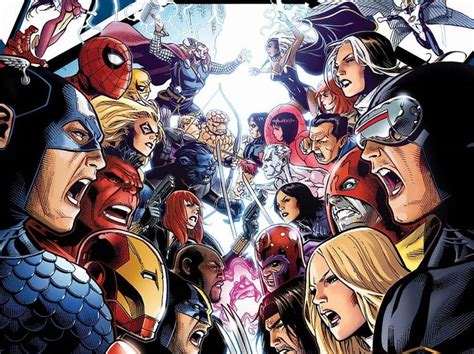 Avengers Vs X Men Captain America Spider Man Hulk Iron Man Hawkeye