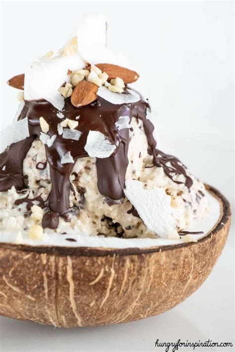45 amazing ways to make homemade ice cream. Easy Homemade Keto Almond Joy Ice Cream | Hungry For Inspiration