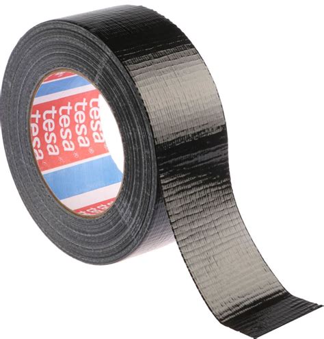 Tesa Duct Tape 50m X 48mm Black Pe Coated Finish Rs Components Vietnam