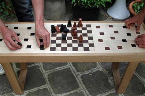 Congo Squares Bench A Seat And Chess Board In One