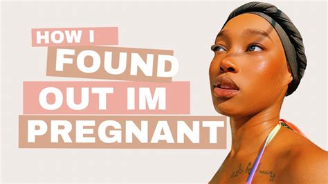 How I Found Out Im Pregnant🤰🏽 Youtube