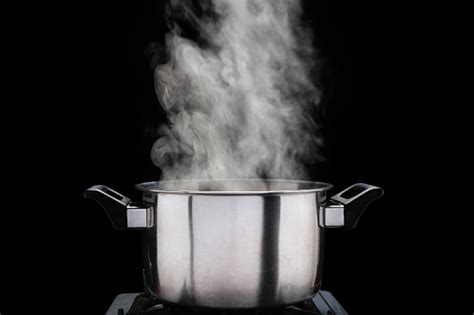 Steam Over Cooking Pot Stock Photo Download Image Now Istock