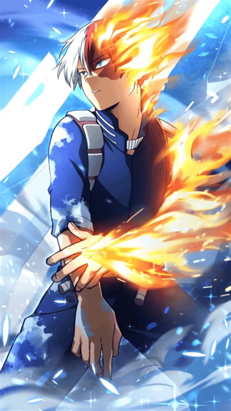 My Hero Academia Official Art Todoroki