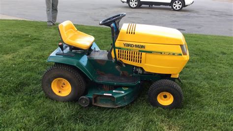 Yard Man Riding Mower For Sale Online Auction At Youtube