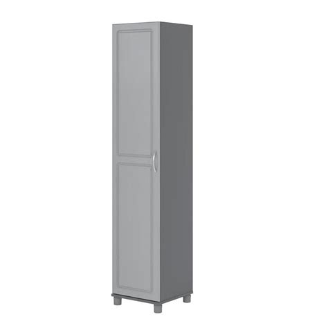 Systembuild Kendall 16 Utility Storage Cabinet Gray Pricepulse