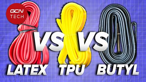 What Are The Best Inner Tubes For Cycling Butyl Vs Latex Vs Tpu Youtube