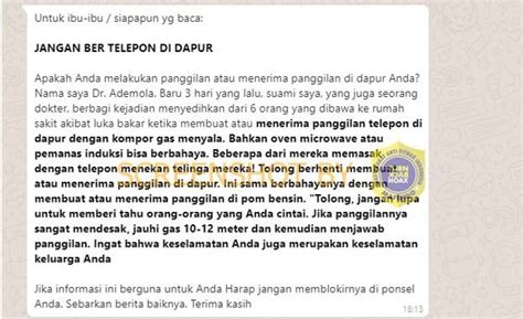 275 likes · 2 talking about this. SALAH Bahaya Bertelepon di Dapur Saat Kompor Menyala ...