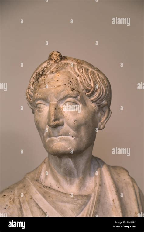 Bust Of A Priest Roman Bust Hadrianic Period 117 138 Ad Priest Of