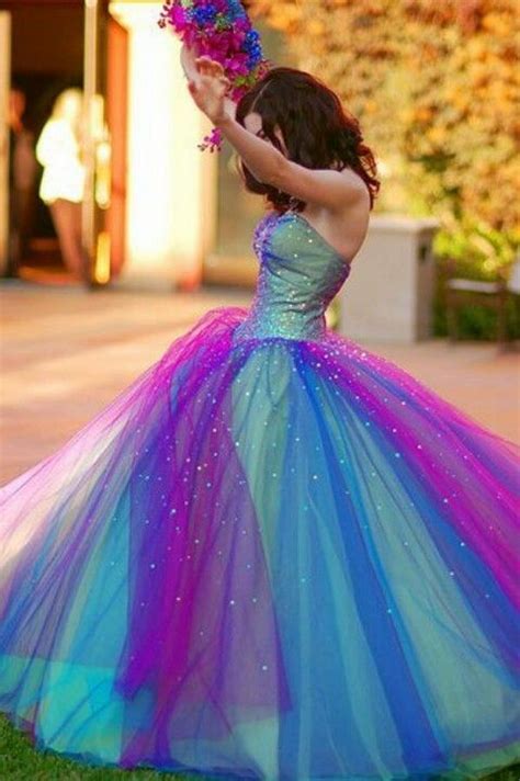 30 Gorgeous Rainbow Colored Dress Designs 2023