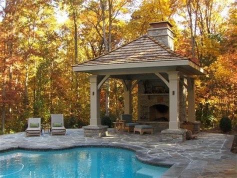 Outdoor kitchen planning designing an outdoor kitchen outdoor kitchen components outdoor ability to extend the roof or attach a shade structure to your home. Instead of a pool house maybe a covered fireplace??? | Outdoor pavilion, Outdoor fireplace ...