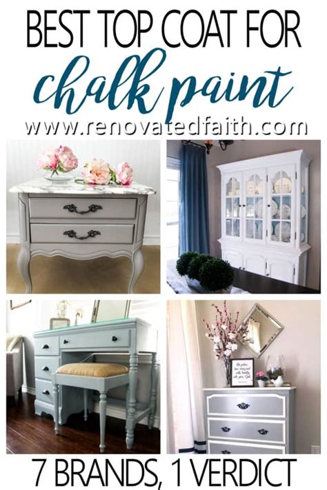 From the painting process to the waxing process, all the steps to chalk painting are here. The Best Clear Coat for Furniture, 2020 (& Best Chalk ...