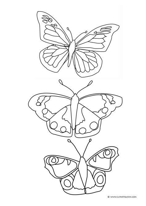 The zebra swallowtail butterfly has black and white markings and elongated tails. Butterfly Coloring Pages