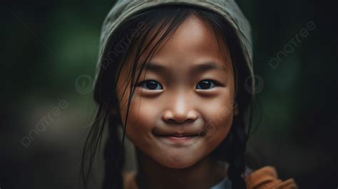 青い目をしたアジアの女の子の肖像画 幸せな笑顔でカメラを見てピースするかわいい女の子 hd写真撮影写真 鼻背景壁紙画像素材無料ダウンロード pngtree