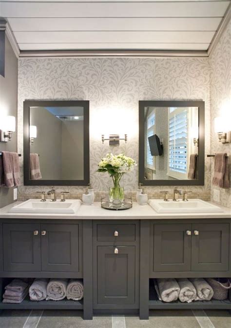Small bathroom design ideas storage over the toilet remodel 15 vanity that rock style and 19 pack in plenty of vanities sinks space counter lip layout simple 20 best 2021 creative 5 awesome for bathrooms euroline kitchens 24 wall solutions shelves big diy. 25 Amazing Double Bathroom Vanities You Need To Try ...