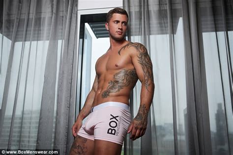 Dan Osborne Flexes His Abs As He Poses In His Boxer Shorts For Racy New