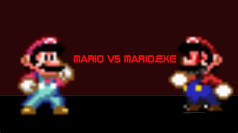 Mario Vs Marioexe Youtube