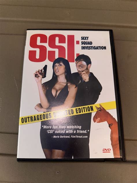 Ssi Sexy Squad Investigation Dvd 2007 Unrated Version 612385603693 Ebay
