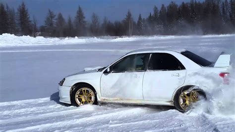 Subaru Wrx Sti Blobeye Snow Drift Youtube