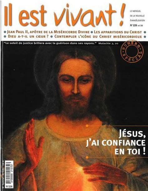 Librairie De L Emmanuel N°226 Jésus J´ai Confiance En Toi