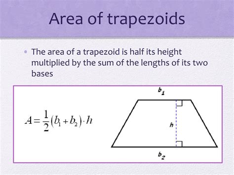 Ppt U6l3 Area Of Triangles And Trapezoids Powerpoint Presentation Free
