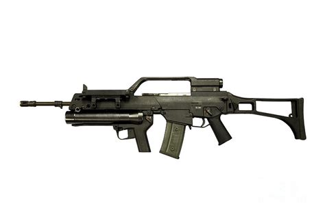 Heckler And Koch G36 Assault Rifle Photograph By Andrew Chittock Fine