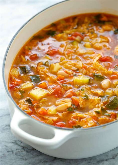 Minestrone Soup Recipe Heathy And Hearty