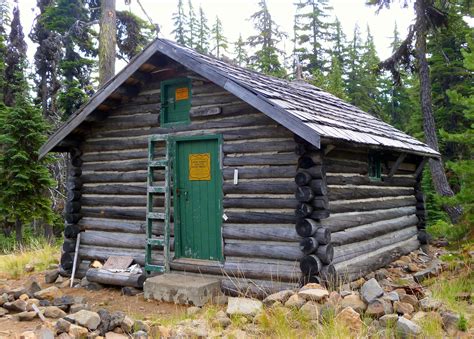 Couples glamping is a trip to remember forever! File:Honeymoon Creek Snow Survey Cabin 2 - Winema NF ...