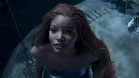 the little mermaid s halle bailey opens up about seeing herself a disney princess and kylie