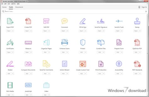 Adobe Acrobat Reader For Windows 7 Essential Pdf Viewer For Windows