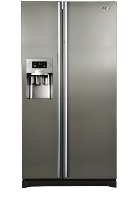 See more ideas about double door refrigerator, integrated fridge, fridge door. Fridge & Freezers - Samsung silver double door side by ...