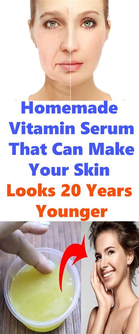 Homemade Vitamin Serum That Can Make Your Skin Looks 20 Years Younger