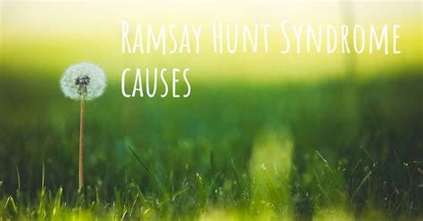 Which Are The Causes Of Ramsay Hunt Syndrome