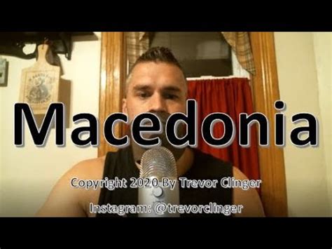 North macedonia geographically corresponds to ancient paeonia, not to ancient macedonia, which has been always a part of greece. How To Pronounce Macedonia - YouTube