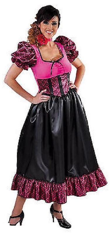 Saloonlady Kostüm Kleid Saloon Lady Saloongirl Cowboy Wilder Westen Cowgirl Rock Ebay