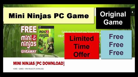 Mini Ninjas Free Download Pc Xmsupport