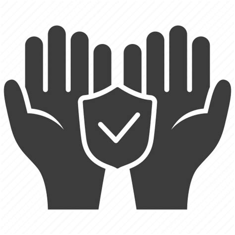 Hand Hands Protection Shield Icon